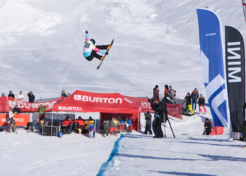 Kelly Clark Half Pipe, Burton High Fives.