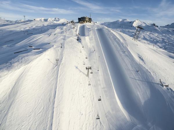 Laax freestyle Parks