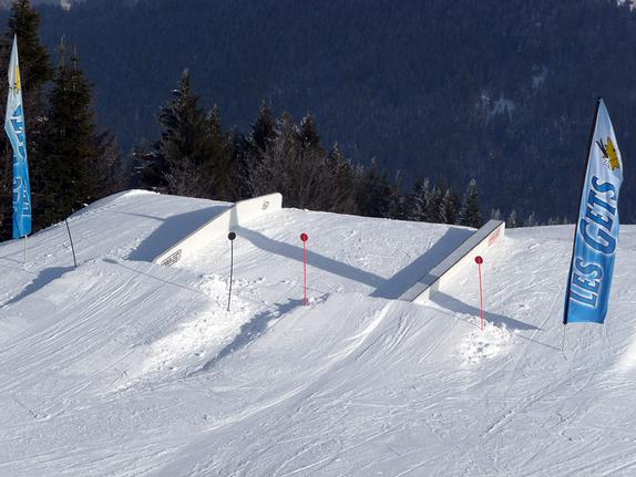 Les Gets Terrain park