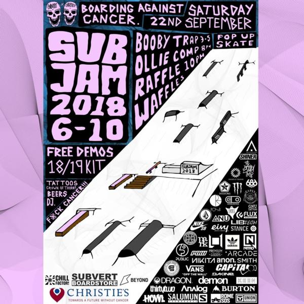 Subjam 2018 flyer