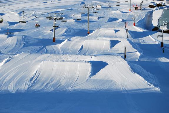 Avoriaz Chapelle terrain park