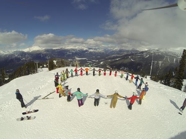 Warming up in Whistler