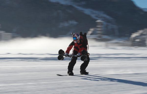 Jamie Barrow St Moritz Speed Record