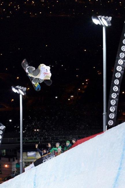 Canadian Open Halfpipe 2011 Rider Christian Haller