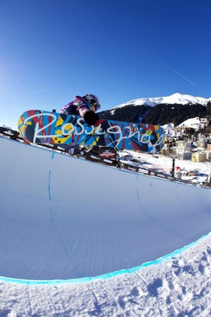 Evolution 2011 Womens Halfpipe semi - Nadja Purtschert