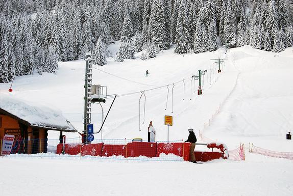 Chatel  Pre La Joux beginner area