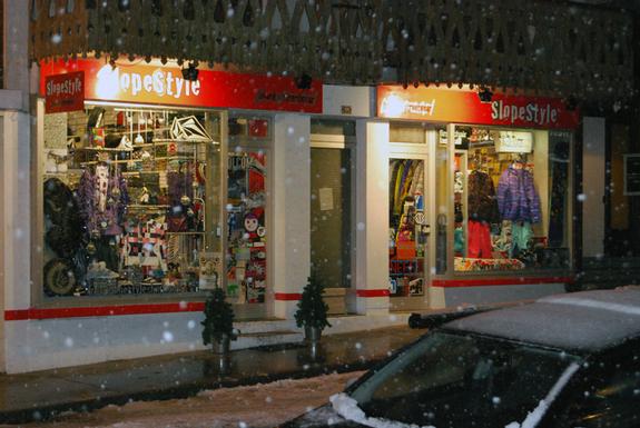 Morzine slopestyle shop