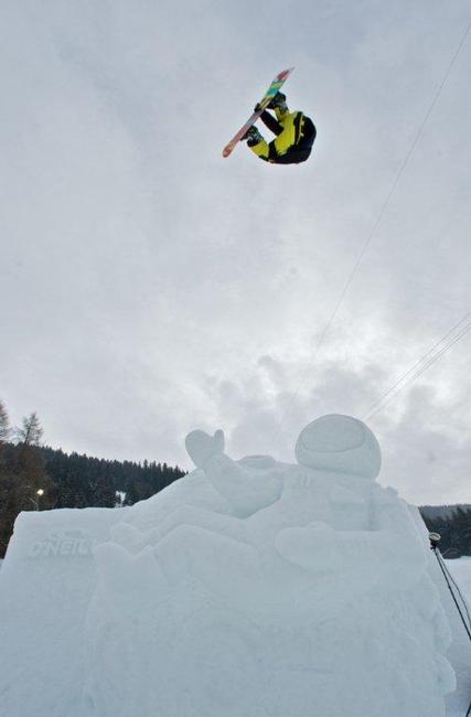 Marko Grilc, 2nd in the Evolution 10 Slopestyle