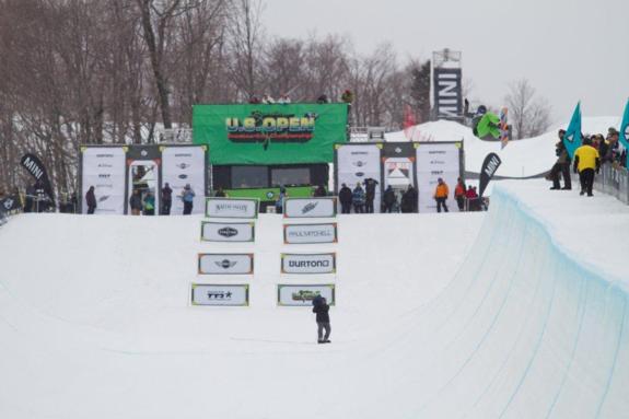 US Open 2011 womens halfpipe winner Kelly Clark