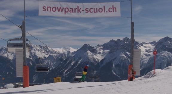 Scuol Snowboard Park 2012