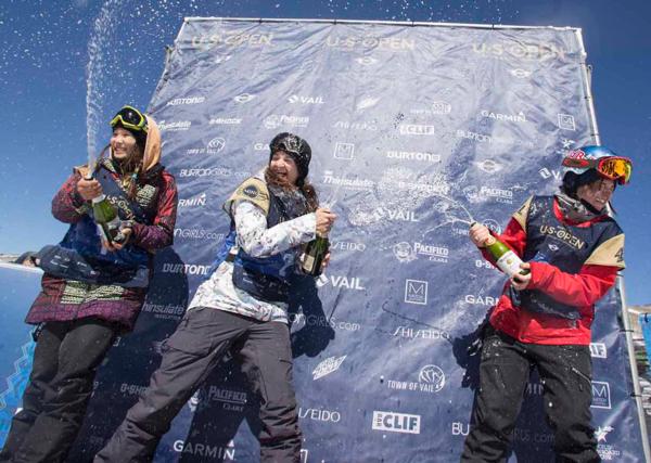 Women's Podium Burton US Open