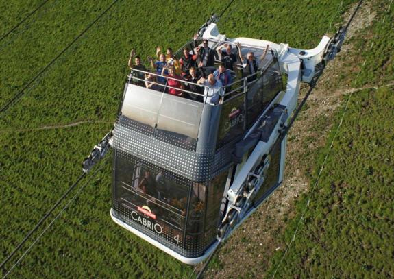 Cabrio Open Top Cable Car!