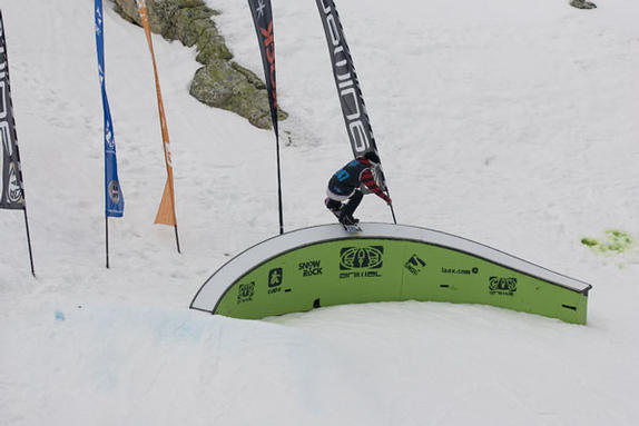 The Brits Animal Slopestyle 2010 rider: Declan Power