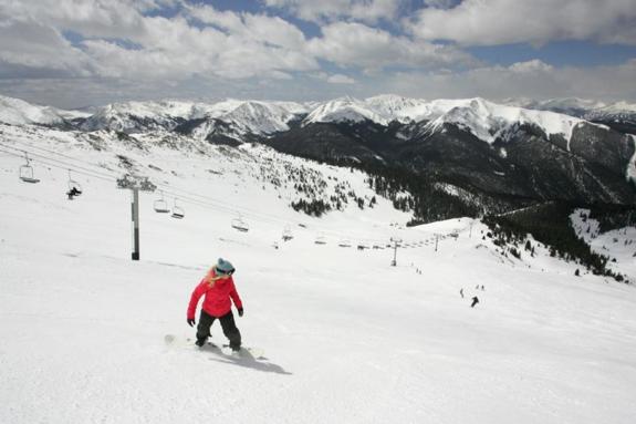 Arapahoe Basin Snowboarder