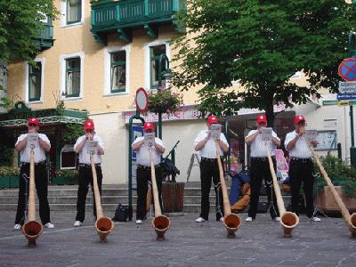 Schladming horn competiton