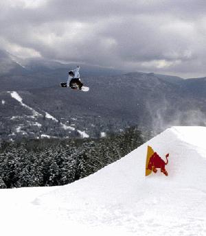 Waterville red bull jump