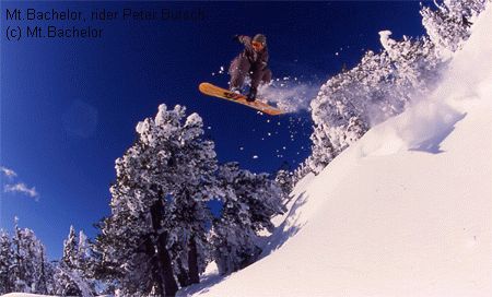 Mt.Bachelor, rider Peter Butsch