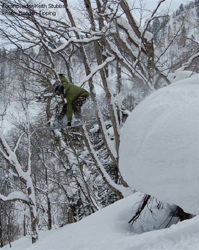 Furano, rider Keith Stubbs