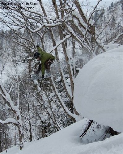 Furano, rider Keith Stubbs