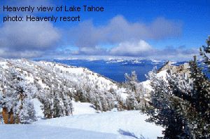 Heavenly view of Lake Tahoe