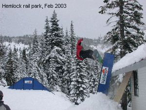 Hemlock rail park, Feb 2003