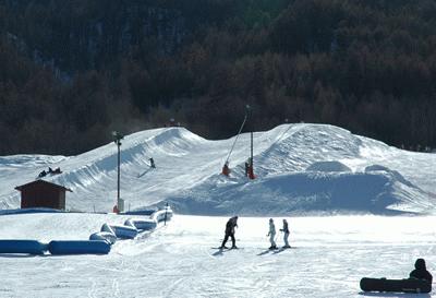 Serre Chevalier halfpipe