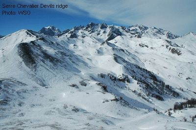 Serre Chevalier Devils ridge