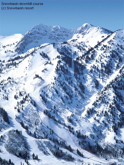 Snowbasin downhill course